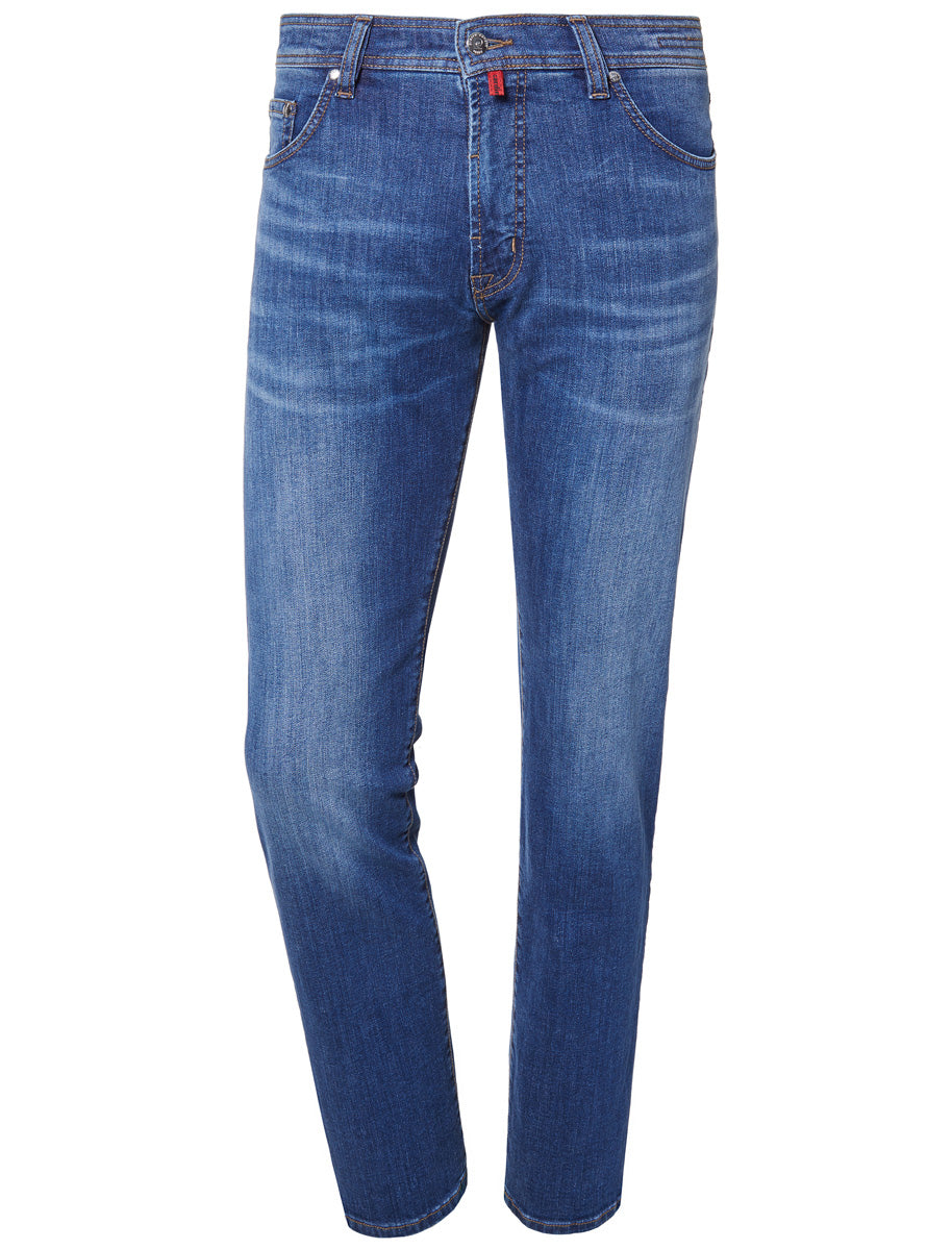 PIERRE CARDIN DEAUVILLE mid blue used 31961 7350.22 - DENIM EDITION