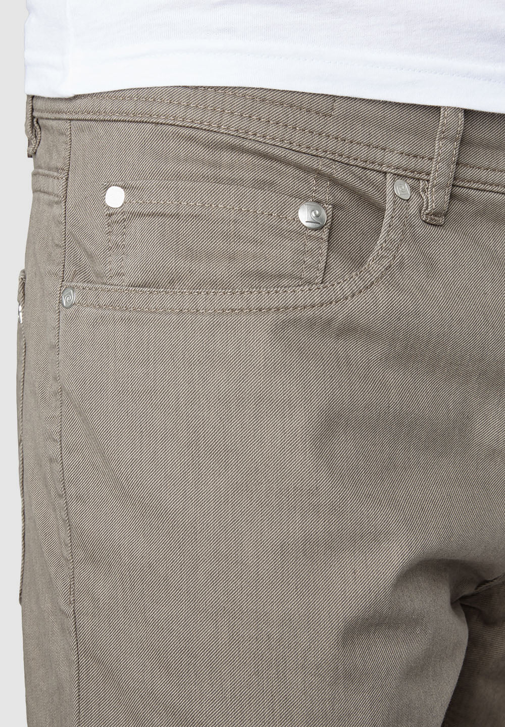 PIERRE CARDIN LYON Five Pocket - Linen Sand Stripe - 3091 2280.28