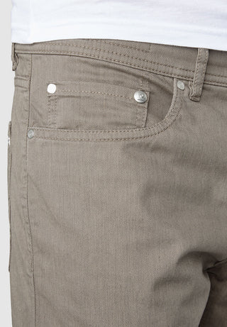 PIERRE CARDIN LYON Five Pocket - Linen Sand Stripe - 3091 2280.28