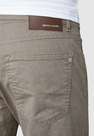 PIERRE CARDIN LYON Five Pocket - Linen Sand Stripe - 3091 2280.28