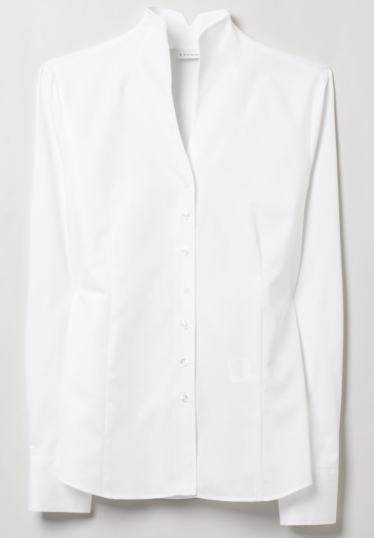 ETERNA MODERN CLASSIC Bluse - Ivory Mist Jacquard - 5050 D775.00 von Eterna