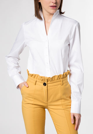 ETERNA MODERN CLASSIC Bluse - Ivory Mist Jacquard - 5050 D775.00