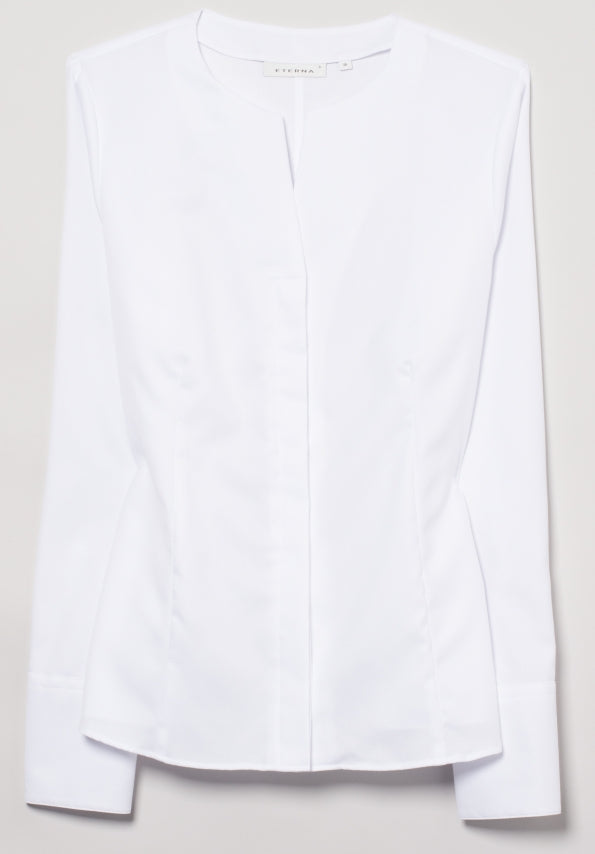 ETERNA REGULAR FIT Bluse - Pearl Cloud White - 5080 D751.00 von Eterna