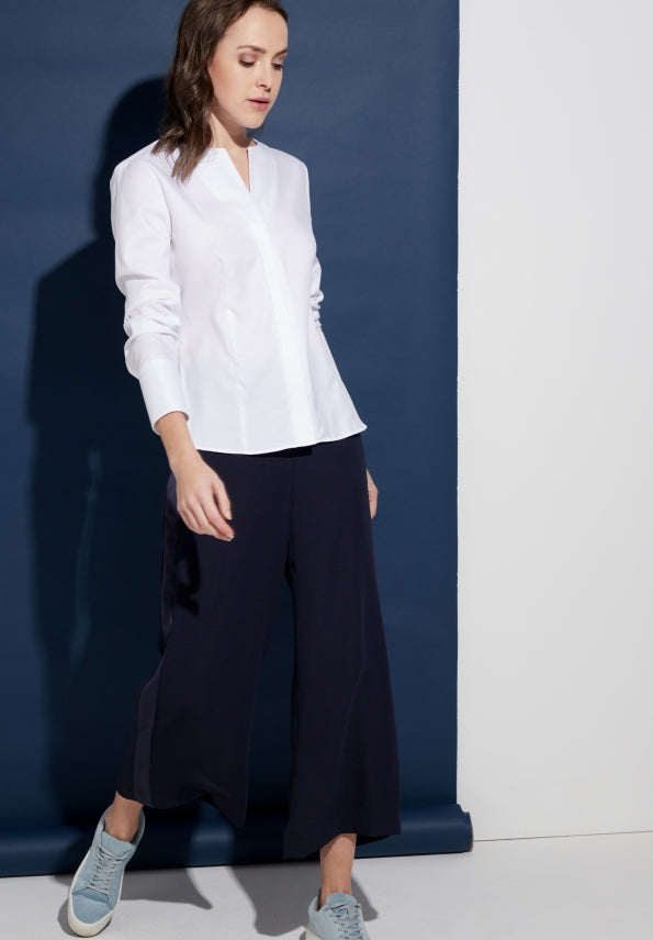 ETERNA REGULAR FIT Bluse - Pearl Cloud White - 5080 D751.00 von Eterna