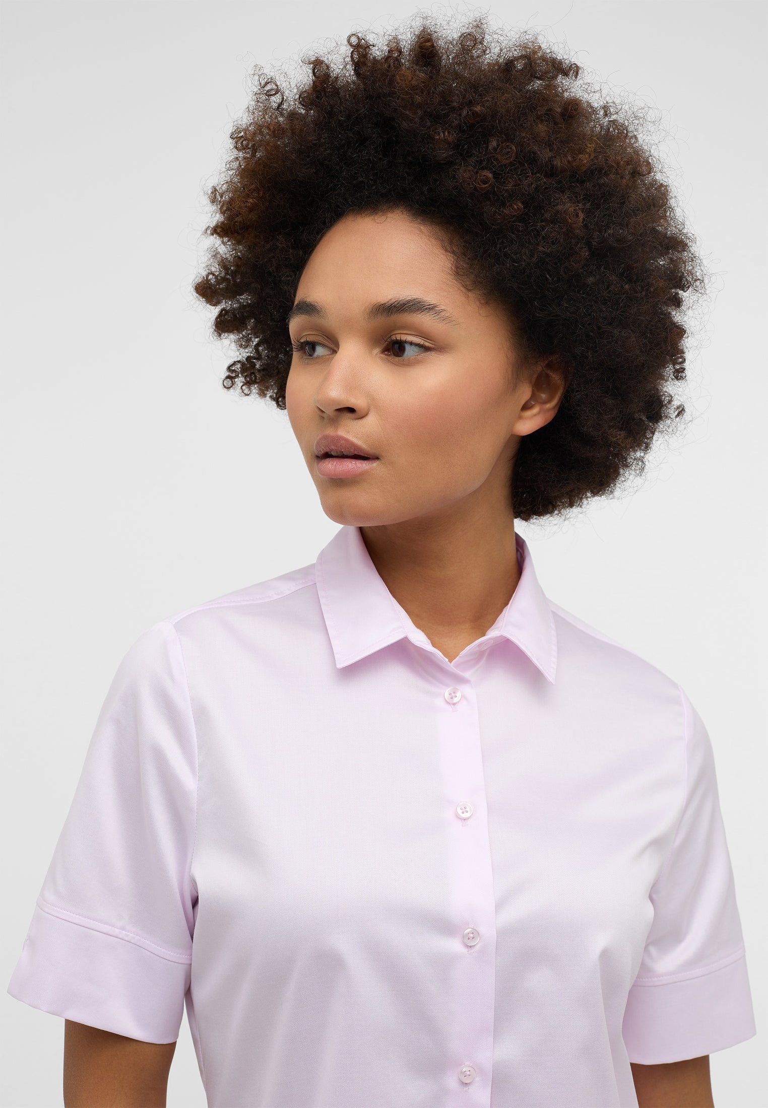 ETERNA REGULAR FIT COVER SHIRT - Petal Pink Mist - 5008-50-H965