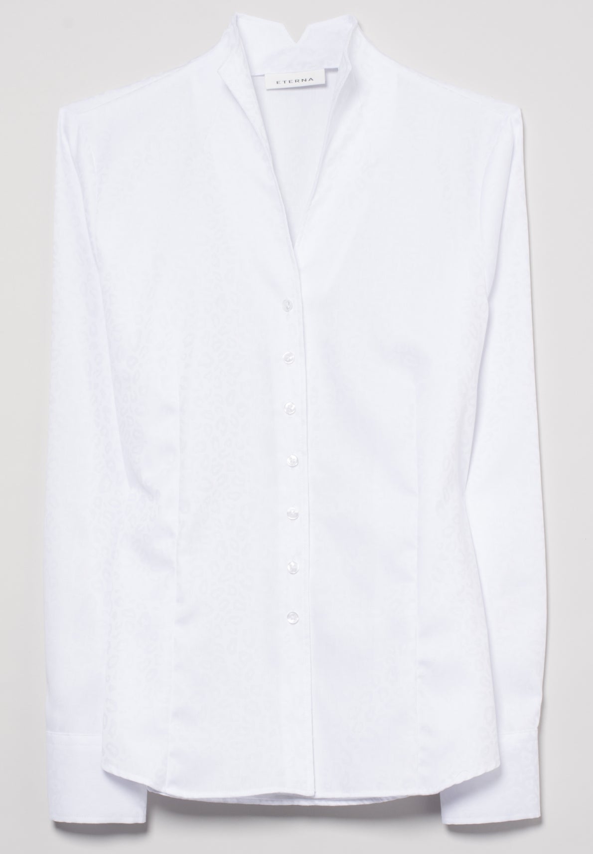 ETERNA MODERN CLASSIC Bluse - Ivory Mirage Leo - 5135 D775.00 von Eterna