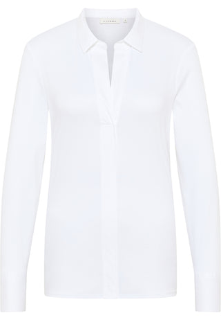 ETERNA REGULAR FIT Tunika Bluse - Pearl Mist White - 5158-00-D535