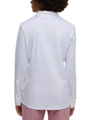 ETERNA REGULAR FIT Tunika Bluse - Pearl Mist White - 5158-00-D535