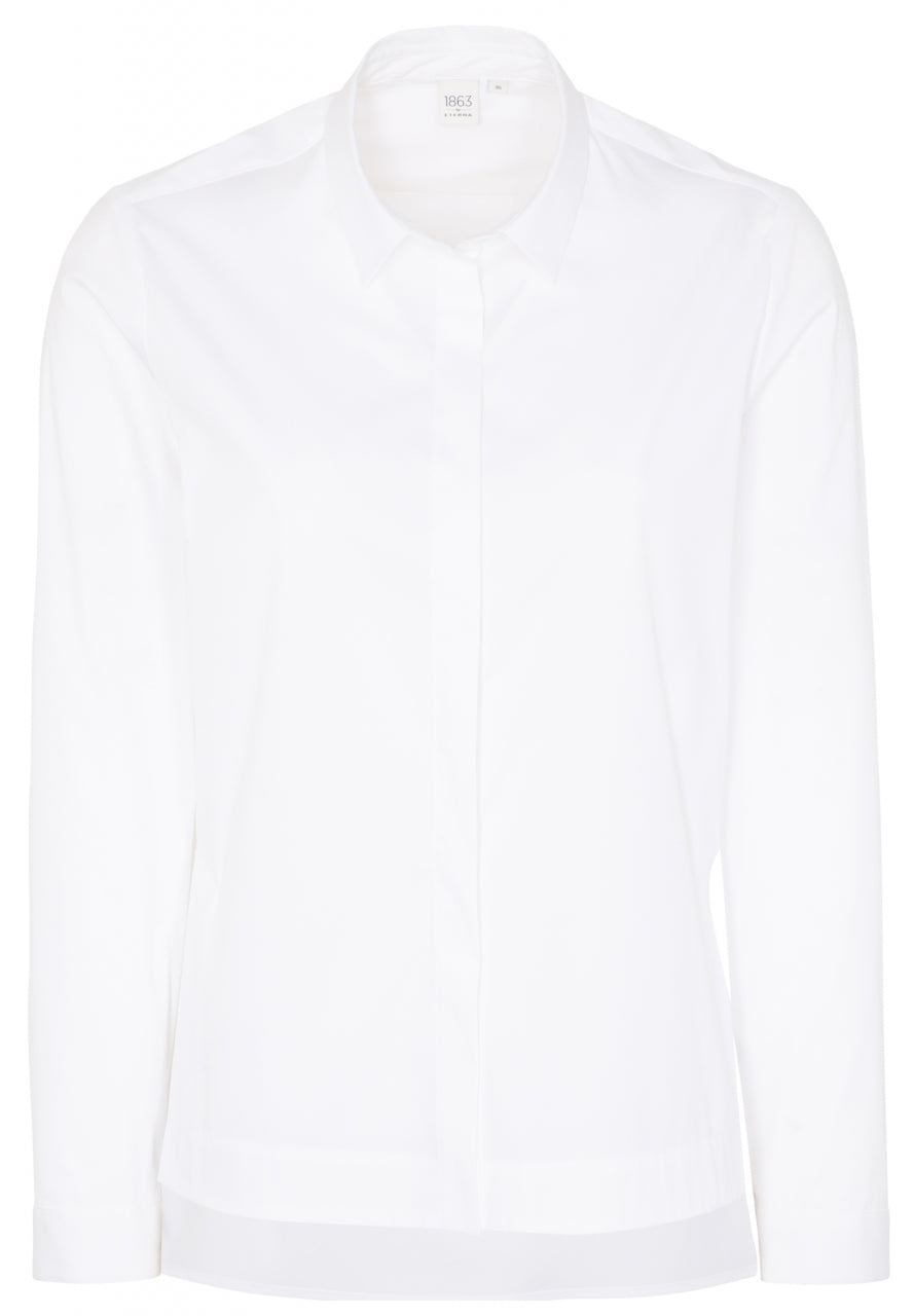 ETERNA 1863 PREMIUM Langarm Bluse - Ivory Mist - 5212 DP61.00