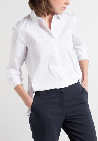 ETERNA 1863 PREMIUM Langarm Bluse - Ivory Mist - 5212 DP61.00