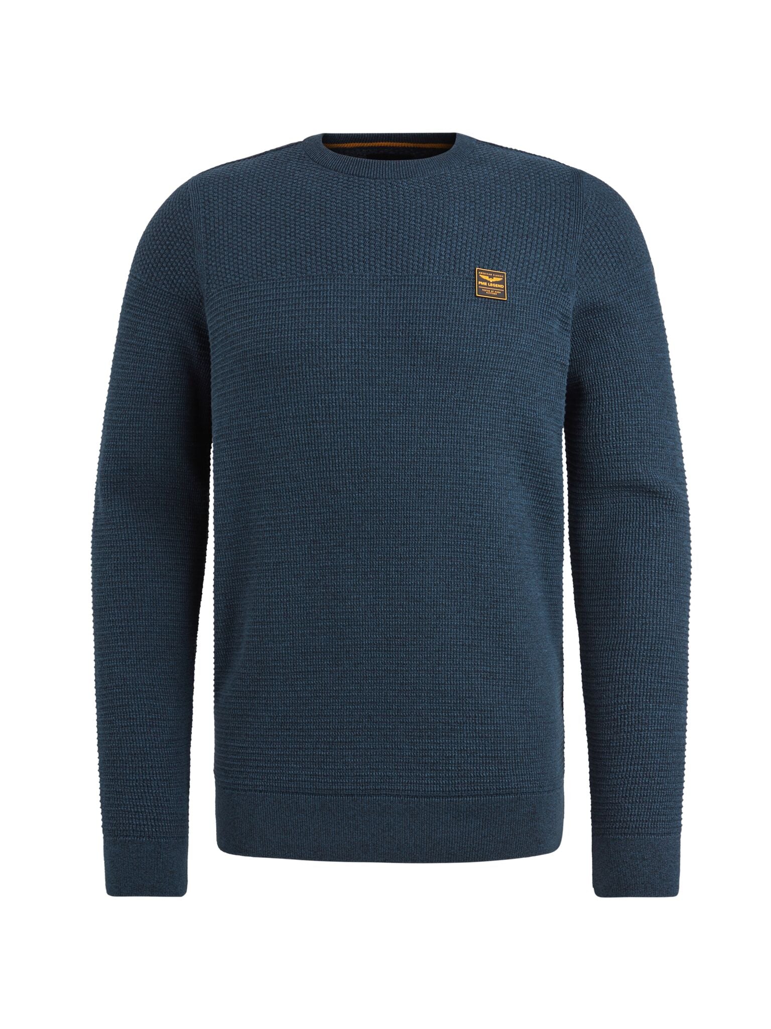 PME LEGEND Rundhals Strickpullover - Deep Atlantic Navy - PKW2410300-5281