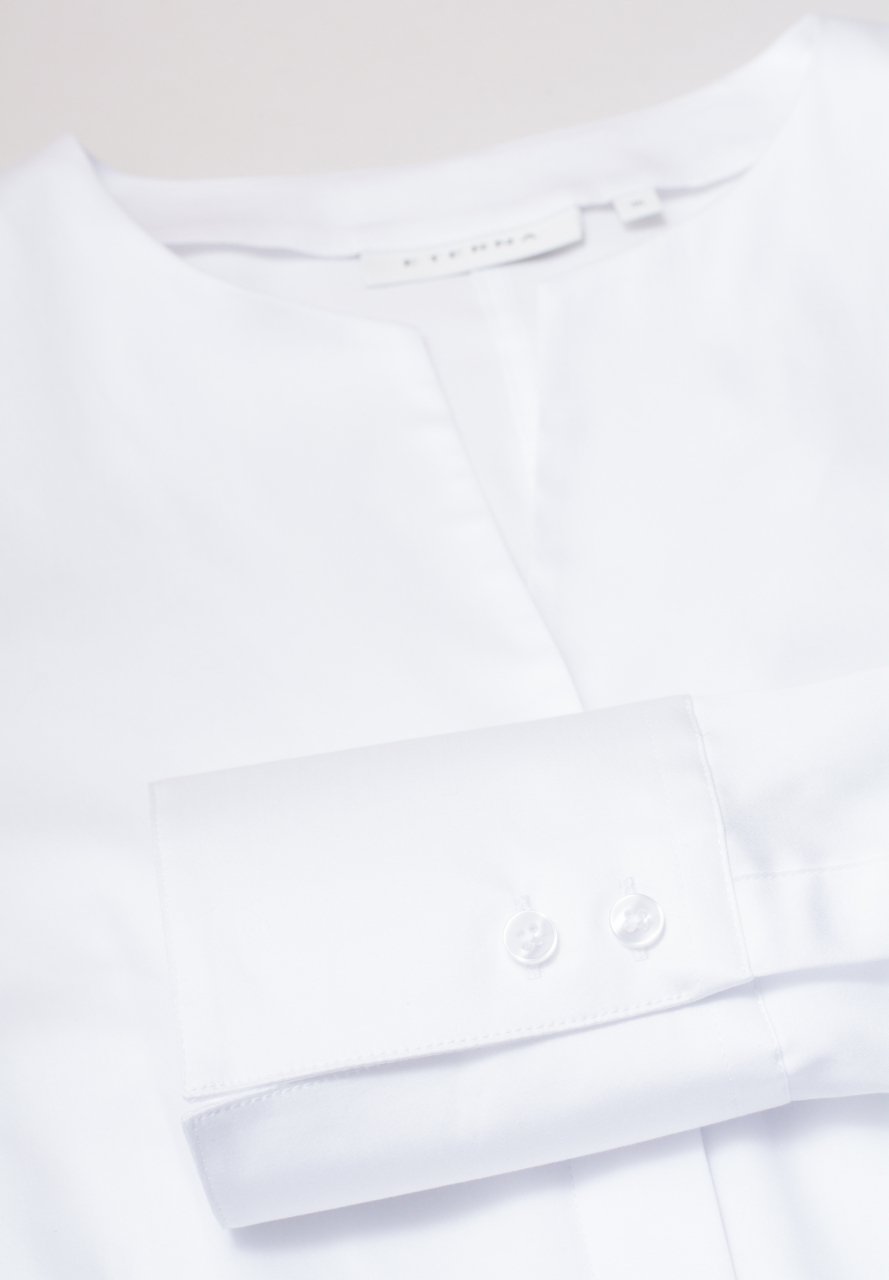 ETERNA MODERN CLASSIC Langarm Bluse - Ivory Mist - 5352 D751.00