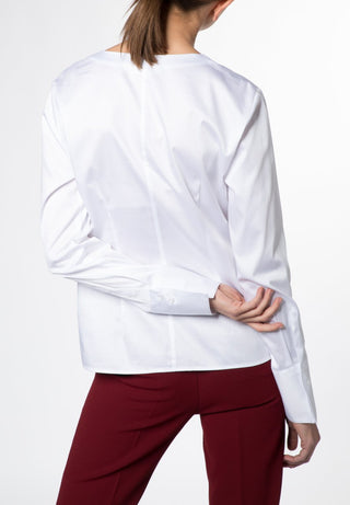 ETERNA MODERN CLASSIC Langarm Bluse - Ivory Mist - 5352 D751.00