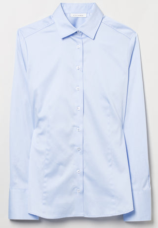 ETERNA MODERN CLASSIC Bluse - Powder Sky Blue - 5352 D708.12