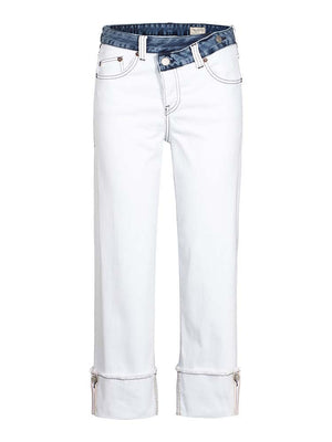 HERRLICHER SUPER G Slim Denim - Cloud Stitch Patch - 5784-DW655-870