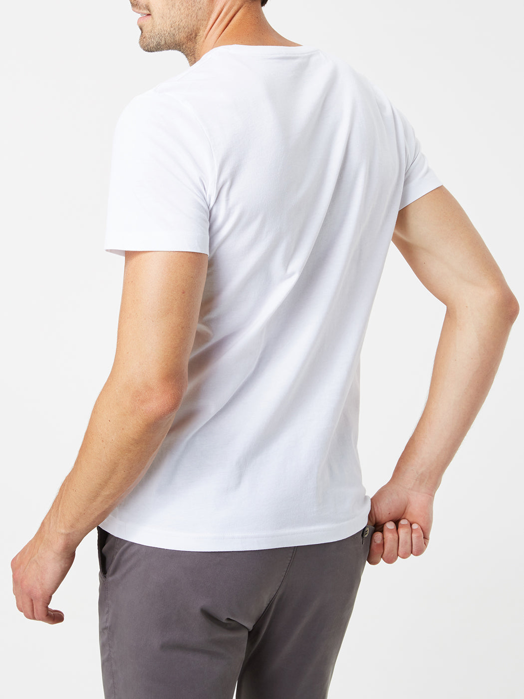 PIERRE CARDIN Doppelpack T-Shirt Rundhals - Bright Ivory White - 51200 7000.1000 von Pierre Cardin