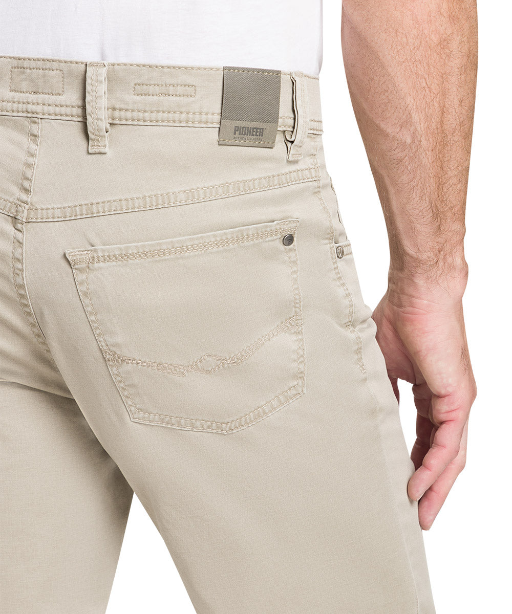 PIONEER PETER Stoffhose - Linen Sand - 16000 5523.5106