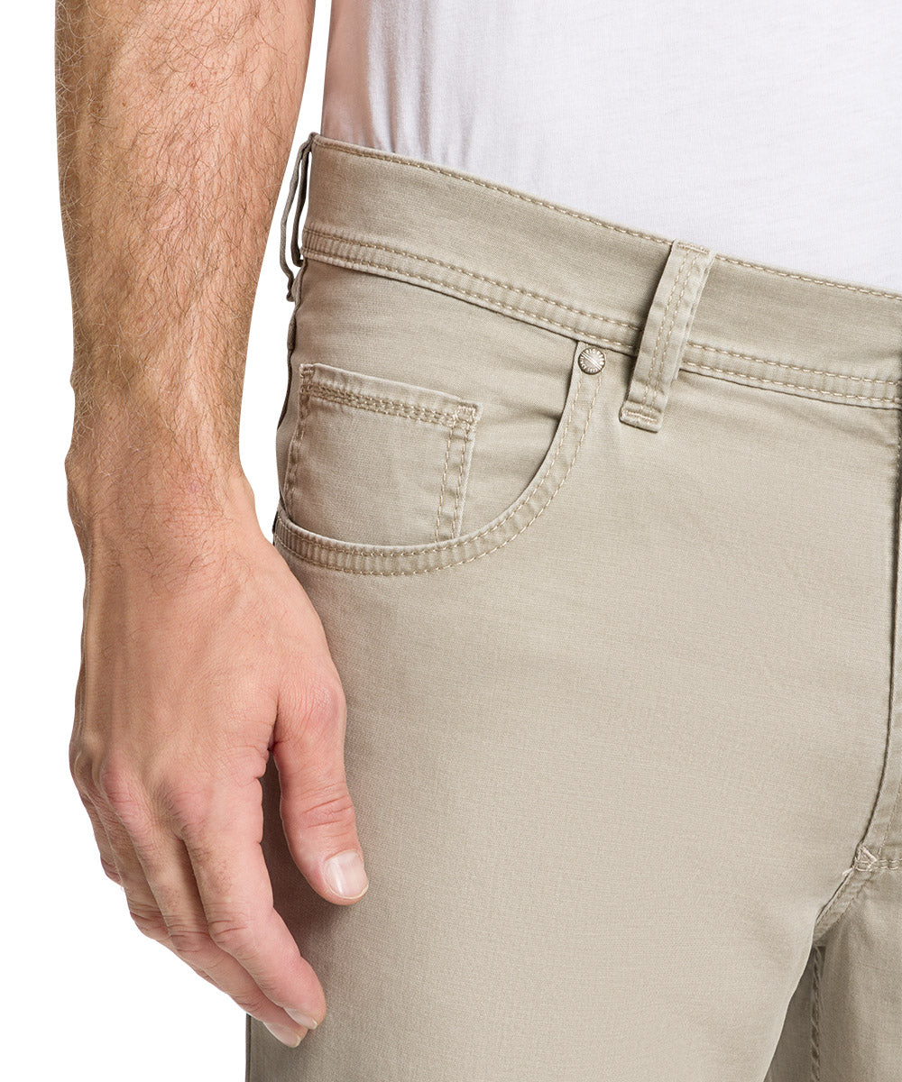 PIONEER PETER Stoffhose - Linen Sand - 16000 5523.5106 von Pioneer