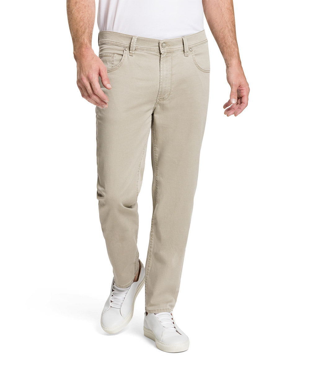 PIONEER PETER Stoffhose - Linen Sand - 16000 5523.5106 von Pioneer