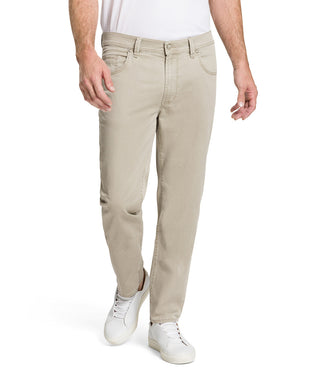 PIONEER PETER Stoffhose - Linen Sand - 16000 5523.5106