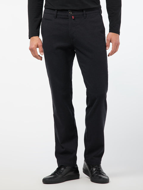 PIERRE CARDIN LYON Flanell-Chino - Midnight Charcoal - 33747 4745.85