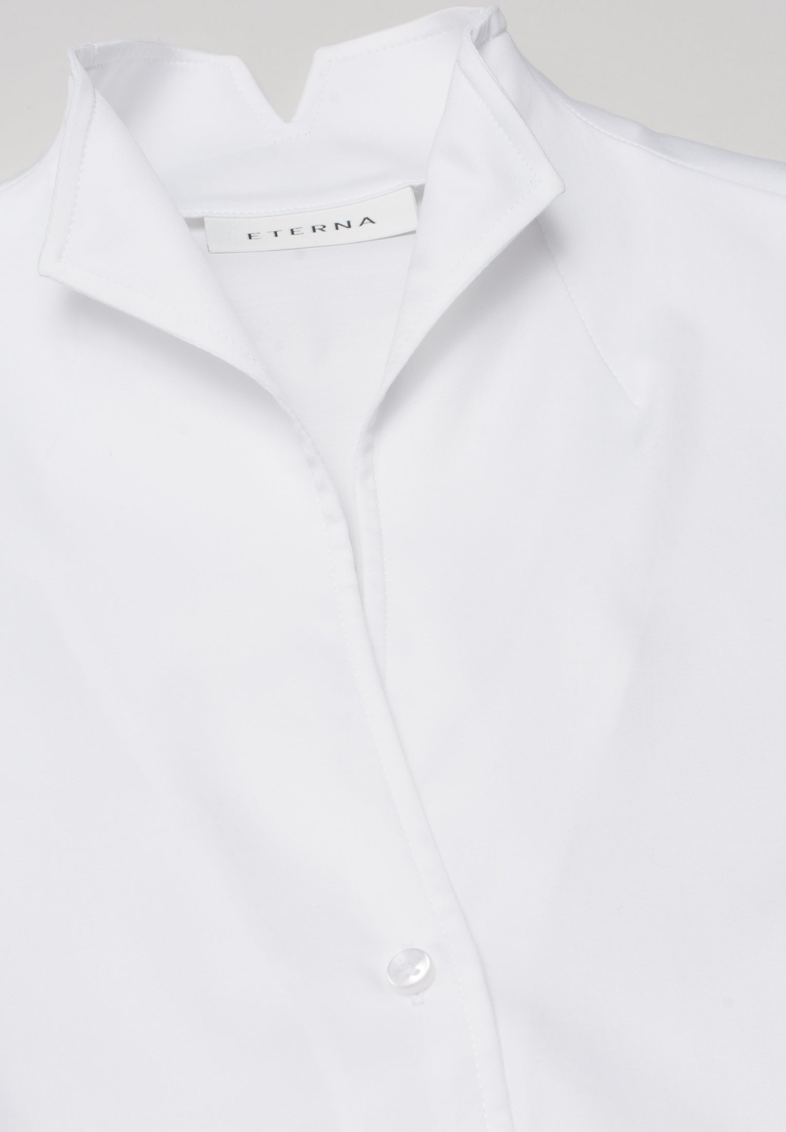 ETERNA Regular Fit ohne Arm Bluse - Pure Linen White - 5585 A775.00