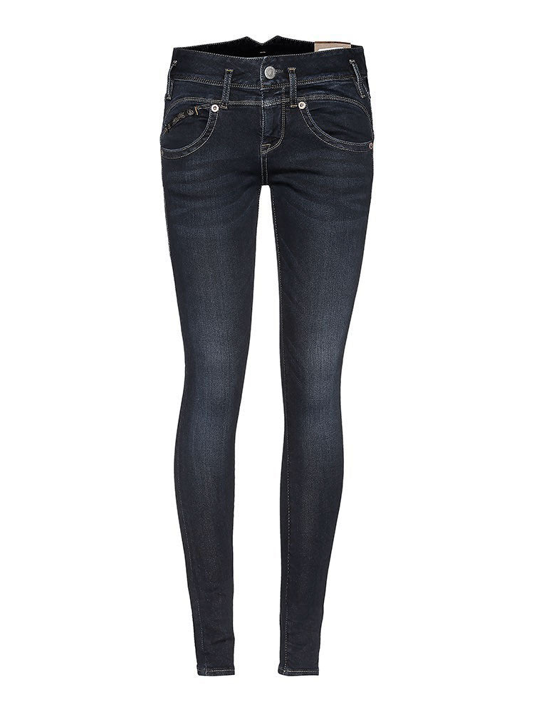HERRLICHER PEARL Slim Denim Powerstretch clean - Midnight Ink Blue - 5692-D9668-0510