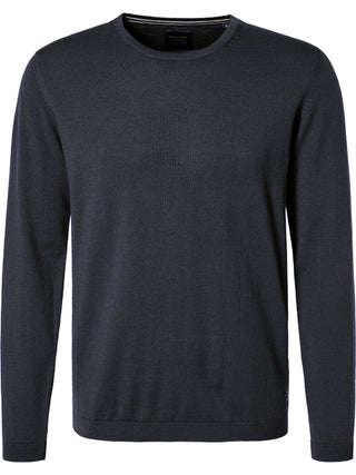 PIERRE CARDIN Voyage Strickpullover Rundhals - Midnight Ink Blue - 55600 92535.3000