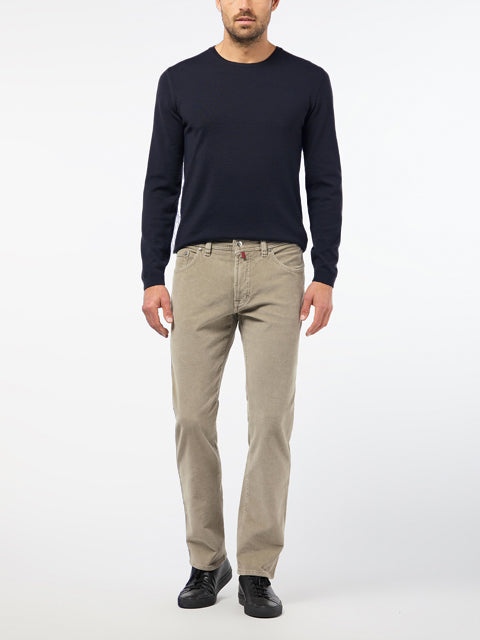PIERRE CARDIN Voyage Strickpullover Rundhals - Midnight Ink Blue - 55600 92535.3000 von Pierre Cardin