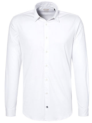 pierre cardin chemise cintrée à manches longues blanche 9000 8800 26880.9000