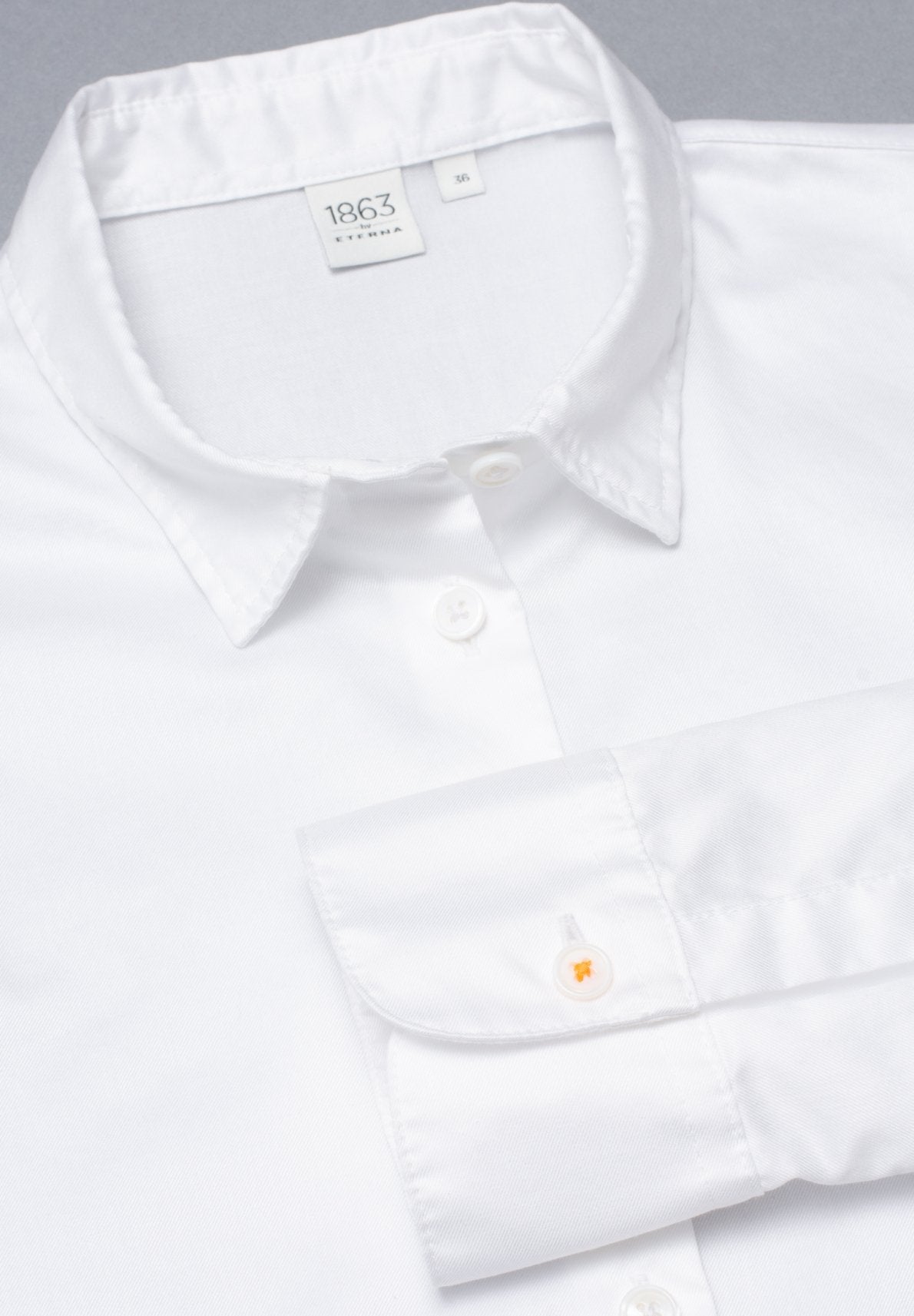 ETERNA PREMIUM CASUAL LUXURY Langarm Bluse - Cloud White - 5850-02-DS90 von Eterna