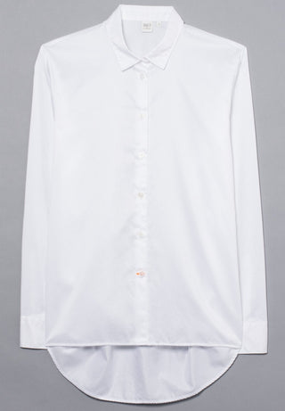 ETERNA PREMIUM CASUAL LUXURY Langarm Bluse - Cloud White - 5850-02-DS90