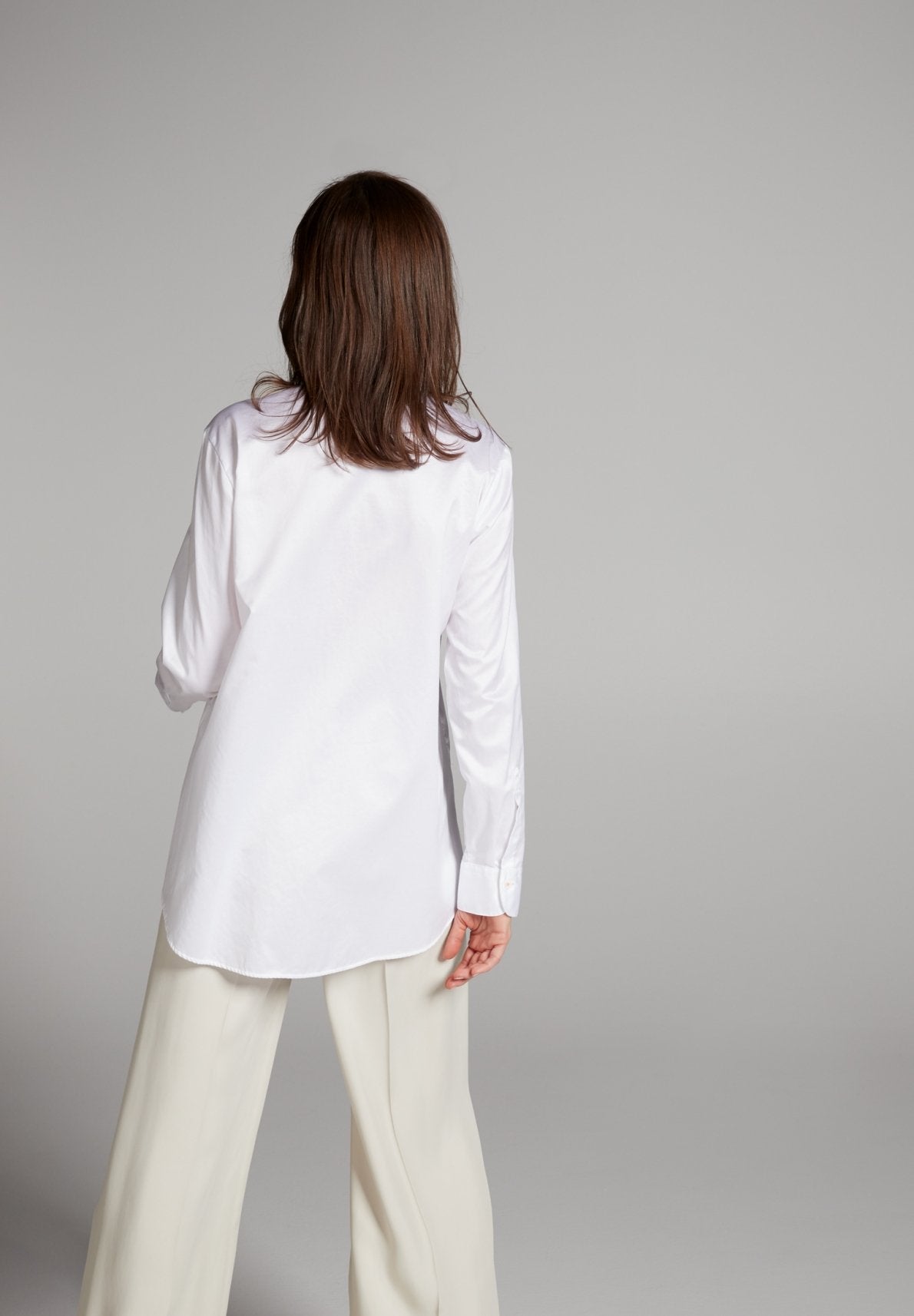 ETERNA PREMIUM CASUAL LUXURY Langarm Bluse - Cloud White - 5850-02-DS90 von Eterna