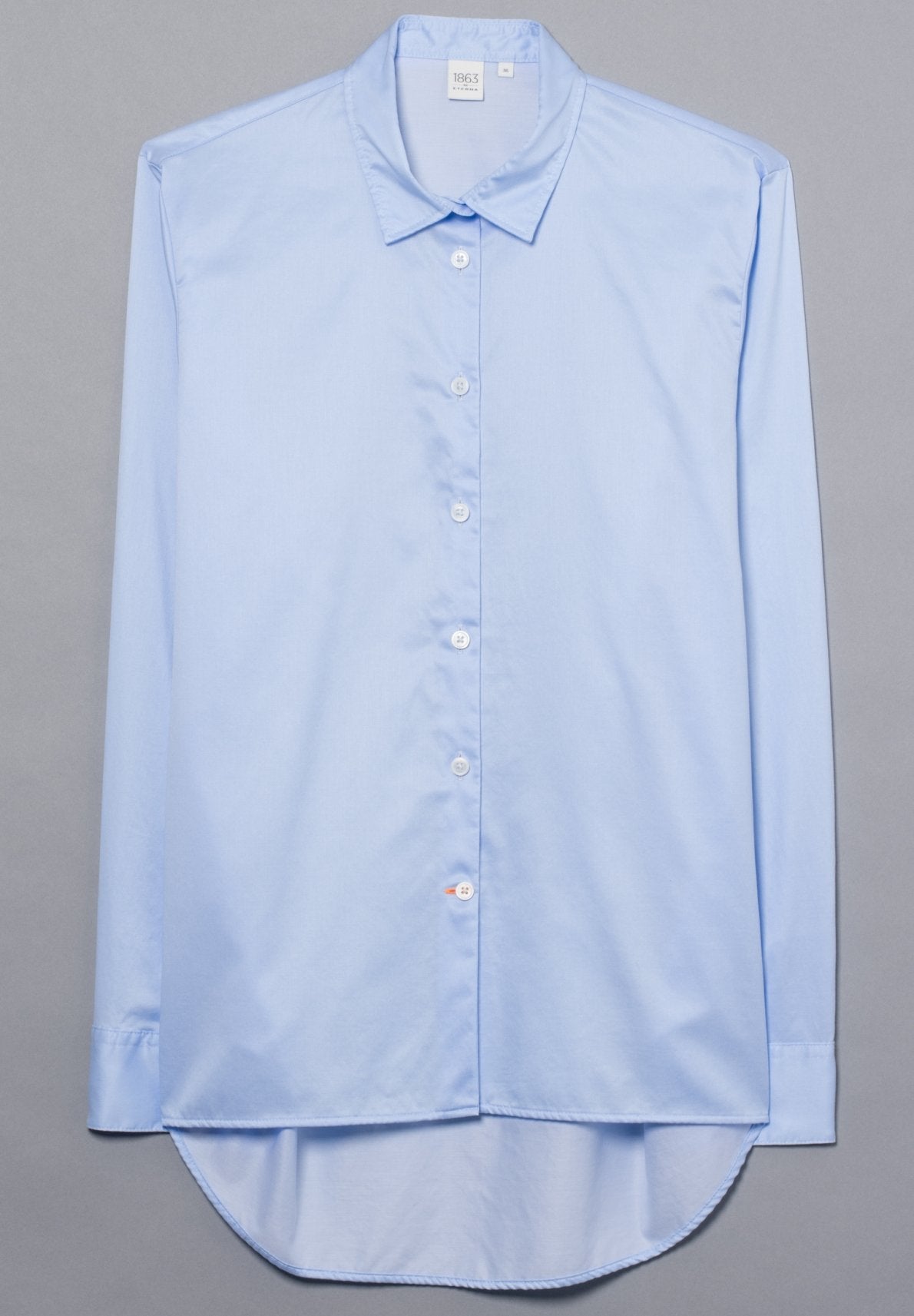 ETERNA PREMIUM CASUAL LUXURY Langarm Bluse - Sky Linen Breeze - 5850-10-DS90 von Eterna