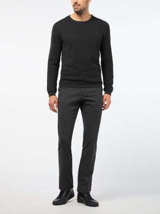 PIERRE CARDIN Voyage Rundhals-Pullover - Midnight Graphite - 55610 92536.2000