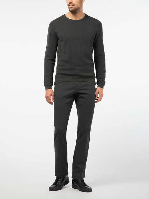 PIERRE CARDIN Voyage Pullover/Longsleeve - Smoky Espresso - 55610 92536.6440 von Pierre Cardin