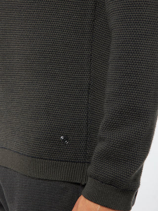 PIERRE CARDIN Voyage Pullover/Longsleeve - Smoky Espresso - 55610 92536.6440