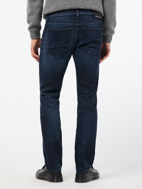 PIERRE CARDIN Antibes Five Pocket - Midnight Indigo Wash - 30031 1500.07 von Pierre Cardin