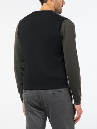 PIERRE CARDIN Voyage Strickweste - Dusk Texture Black - 55627 92536.2000