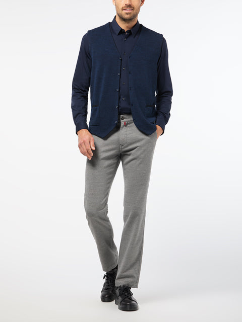 PIERRE CARDIN Strickweste - Atlantic Ink - 55627 92536.3000 von Pierre Cardin