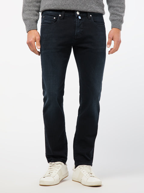 PIERRE CARDIN ANTIBES Five Pocket - Midnight Indigo Black - 30031 1500.36