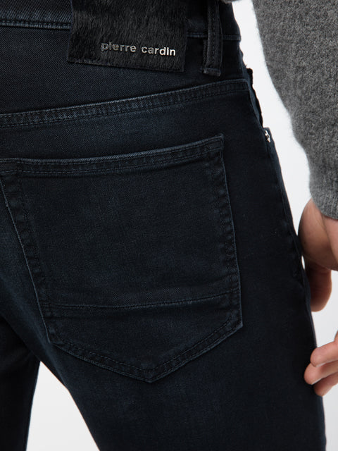 PIERRE CARDIN ANTIBES Five Pocket - Midnight Indigo Black - 30031 1500.36 von Pierre Cardin