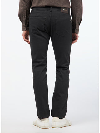 PIERRE CARDIN LYON Fünf-Taschen-Hose - Night Charcoal Melange - 30917 4724.81