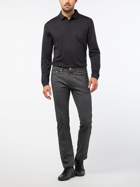 PIERRE CARDIN LYON Five Pocket - Slate Weave Grey - 30917 4724.82 von Pierre Cardin