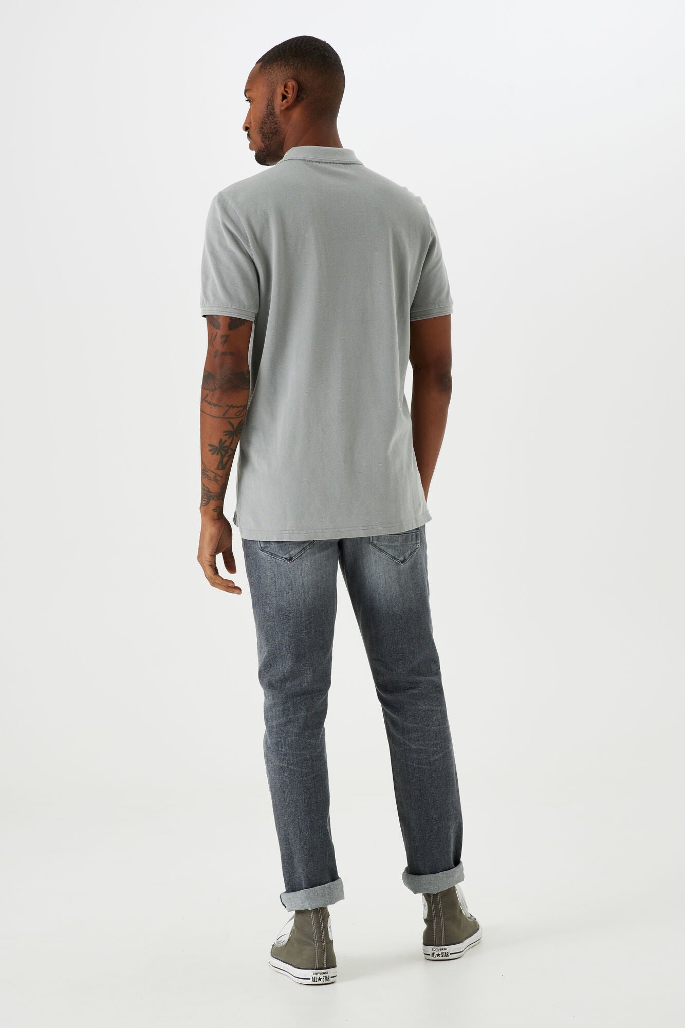 GARCIA SAVIO Five Pocket - Faded Steel Grey - 630.5997 von Garcia Jeans