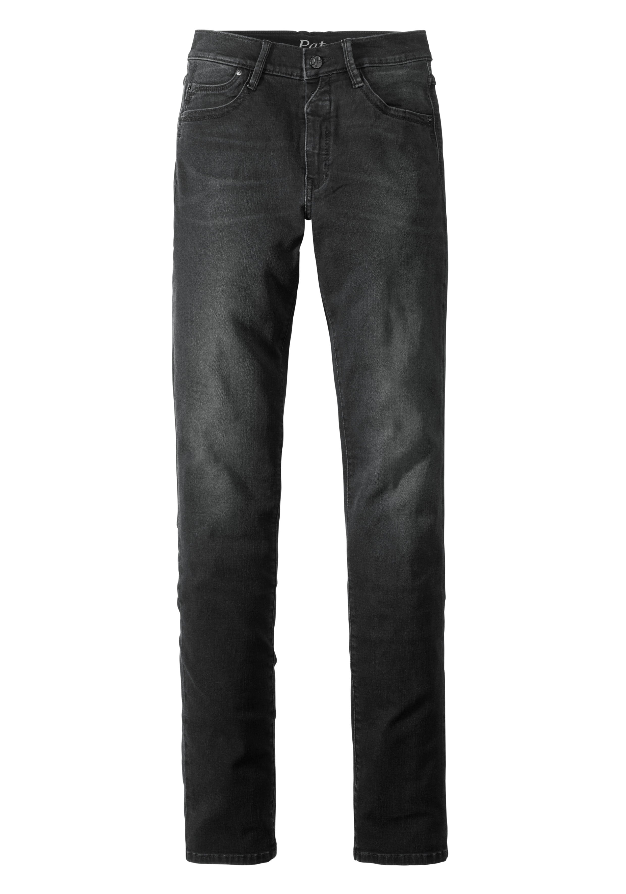 PADDOCKS Pat Five Pocket - Ashy Noir Denim - 60381 3503.4317