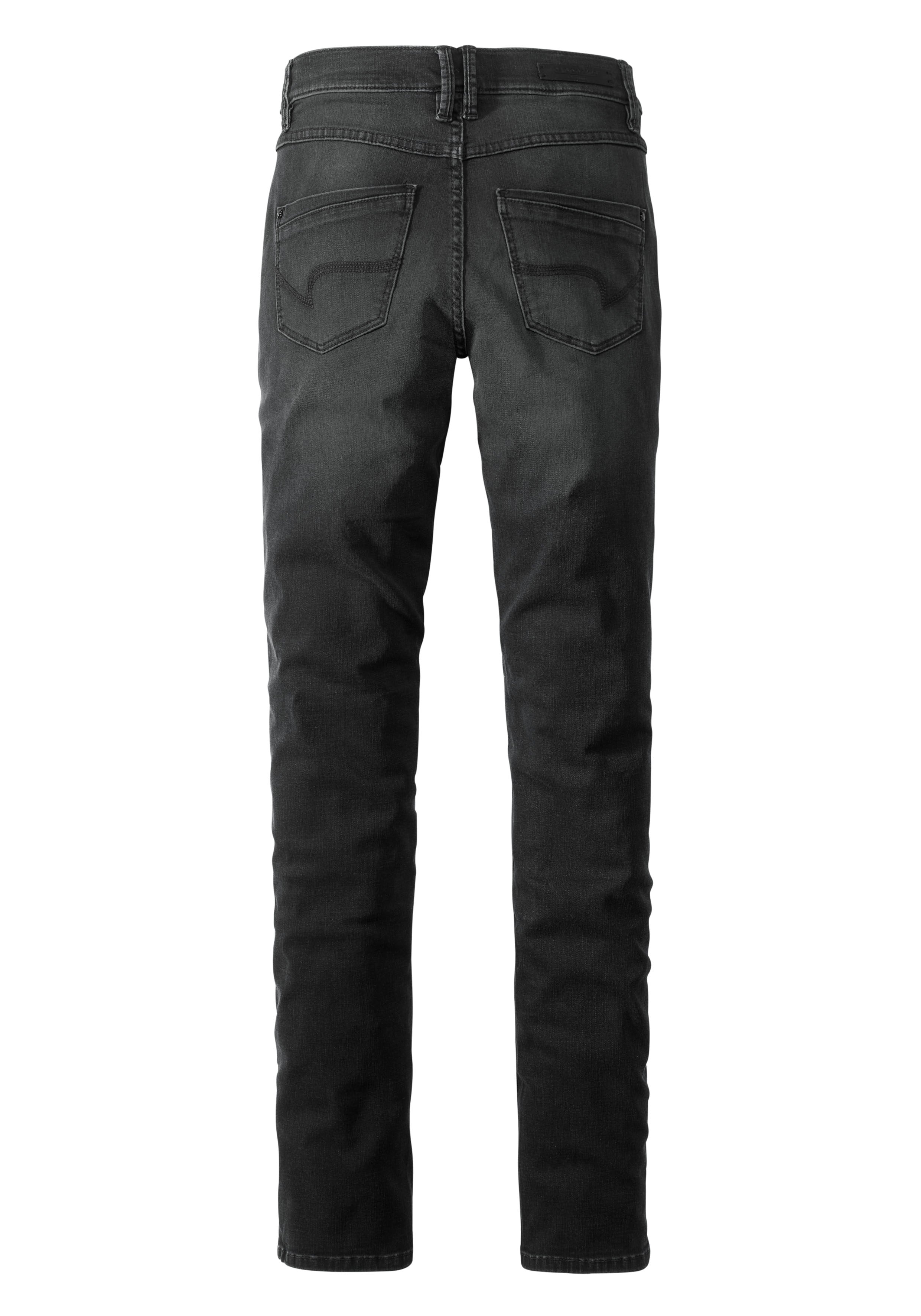 PADDOCKS Pat Five Pocket - Ashy Noir Denim - 60381 3503.4317