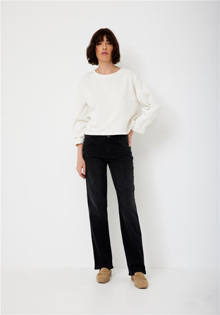 PADDOCKS LARA black used moustache 60566 7991.6006 - STRETCH DENIM