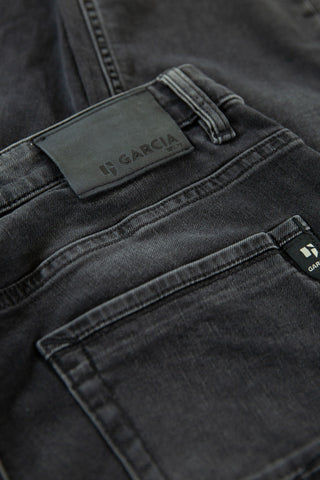 GARCIA JEANS Russo 5-Pocket - Iron Slate Used - 611.2881