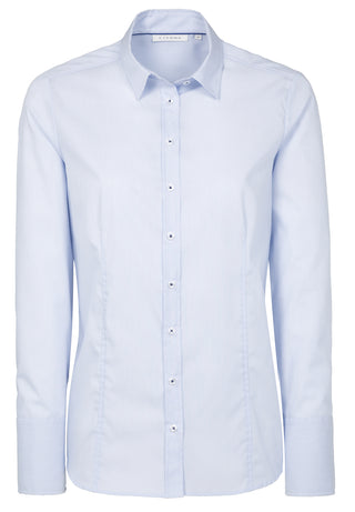 ETERNA MODERN CLASSIC Bluse - Sky Pinstripe White - 6151 D624.11